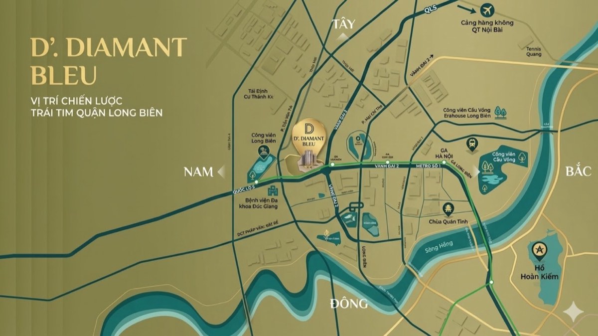 D'.Diamant Bleu - Mặt bằng tiện ích