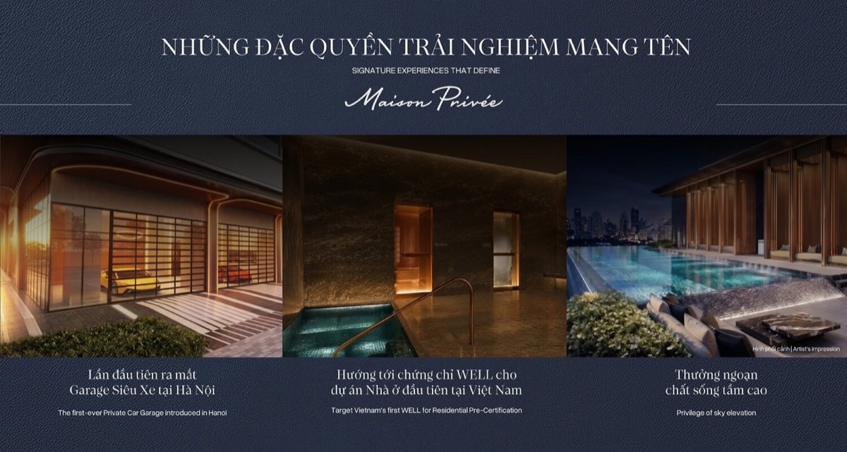 Maison Privée - Hệ 68 tiện ích đa tầng