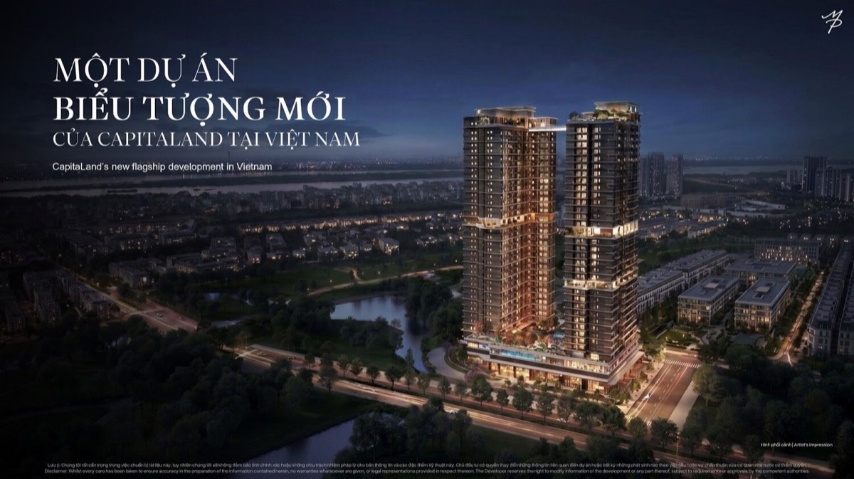 Maison Privée - Haute Couture Residences — 490 căn hạng sang tại Ciputra phối cảnh tổng thể