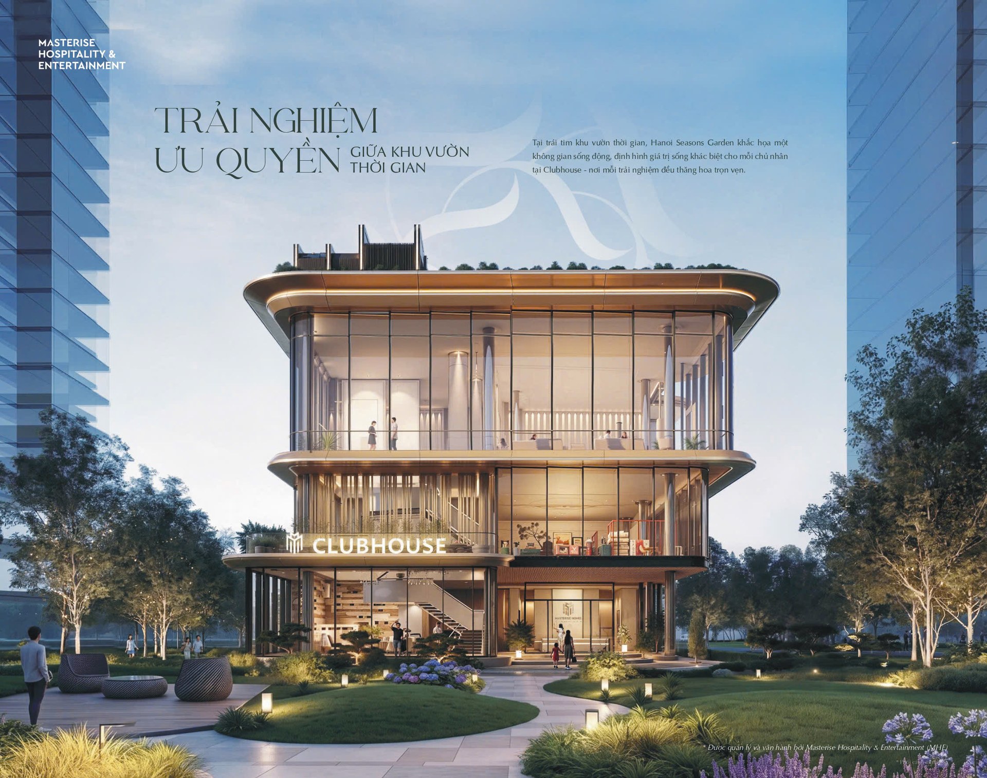 Clubhouse 4 tầng LUMIÈRE Hanoi Seasons Garden