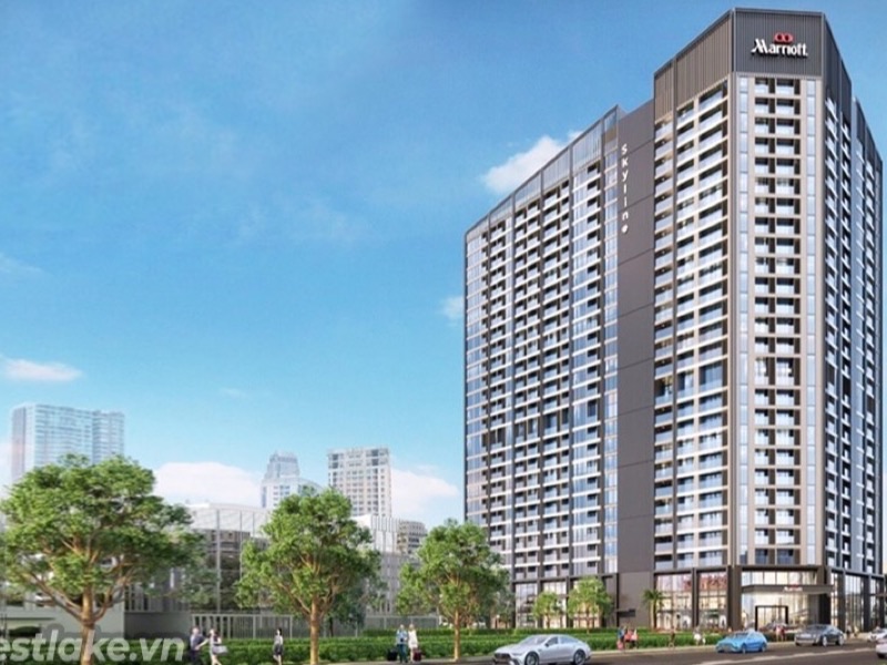 Endless Skyline West Lake - tổ hợp căn hộ khách sạn Marriott trên đường Võ Chí Công Tây Hồ