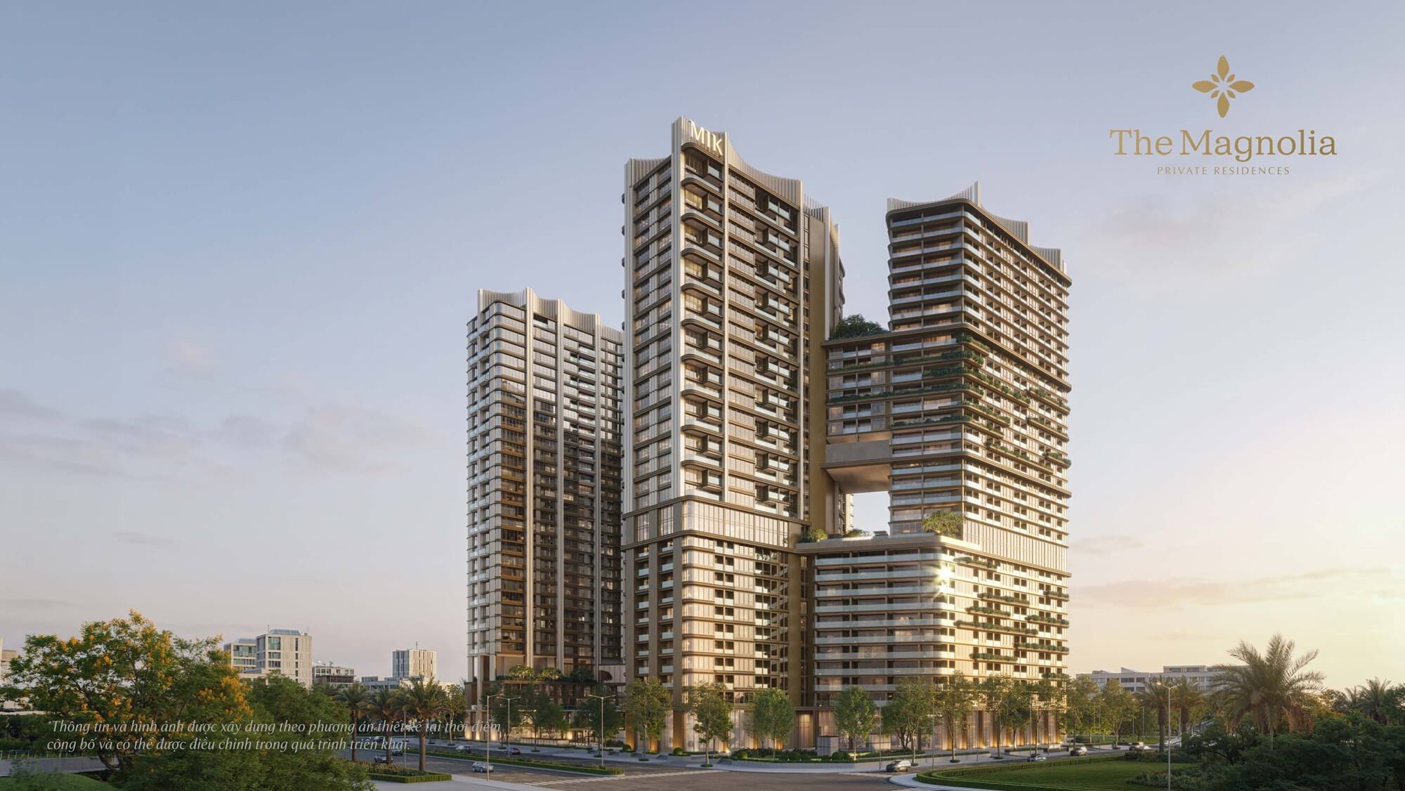 The Magnolia Private Residences Long Biên - Phối cảnh tổng thể